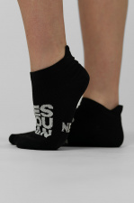Ne NEBBIA "HI-TECH" Crew Socks YES YOU CAN 122 (43-46, чёрный)