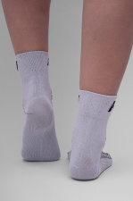 Ne NEBBIA “HI-TECH” N-pattern Crew Socks 130 (43-46, светло-серый)