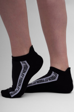 Ne NEBBIA "STEP FORWARD" Ankle Socks 110 (35-38, чёрный)